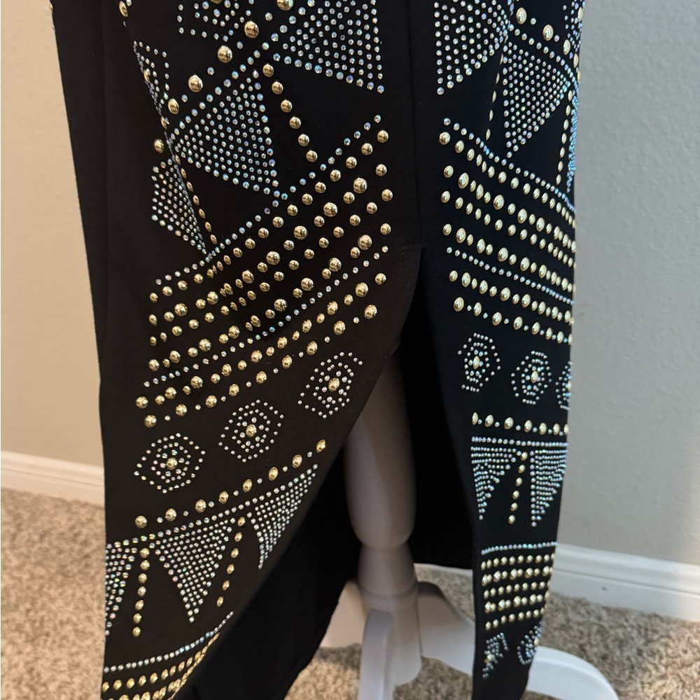 Hot Miami Long Dress Sz M - Picture 8 of 11